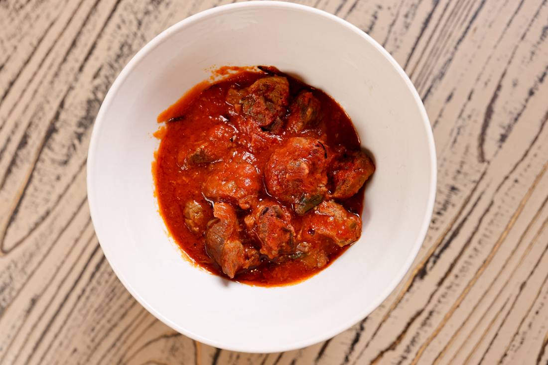 Spezzatino di castrato alla pecorara